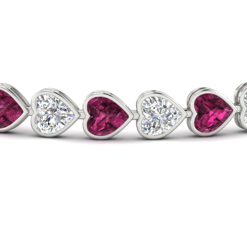 12-50-ct-bezel-tennis-bracelet-heart-shaped-diamond-with-pink-sapphire-in-white-gold-fdbrc10581htgsadrpiangle2-12-50-ct-nl-wg