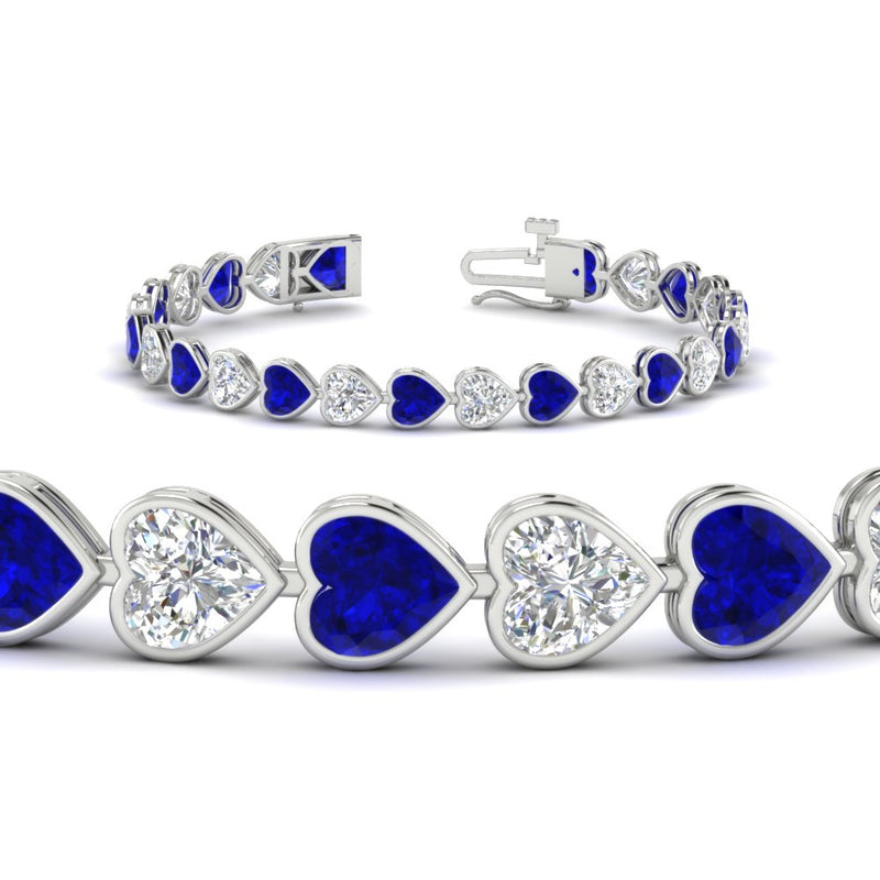 12-50-ct-bezel-tennis-bracelet-heart-shaped-diamond-with-sapphire-in-white-gold-fdbrc10581htgsablangle2-12-50-ct-nl-wg