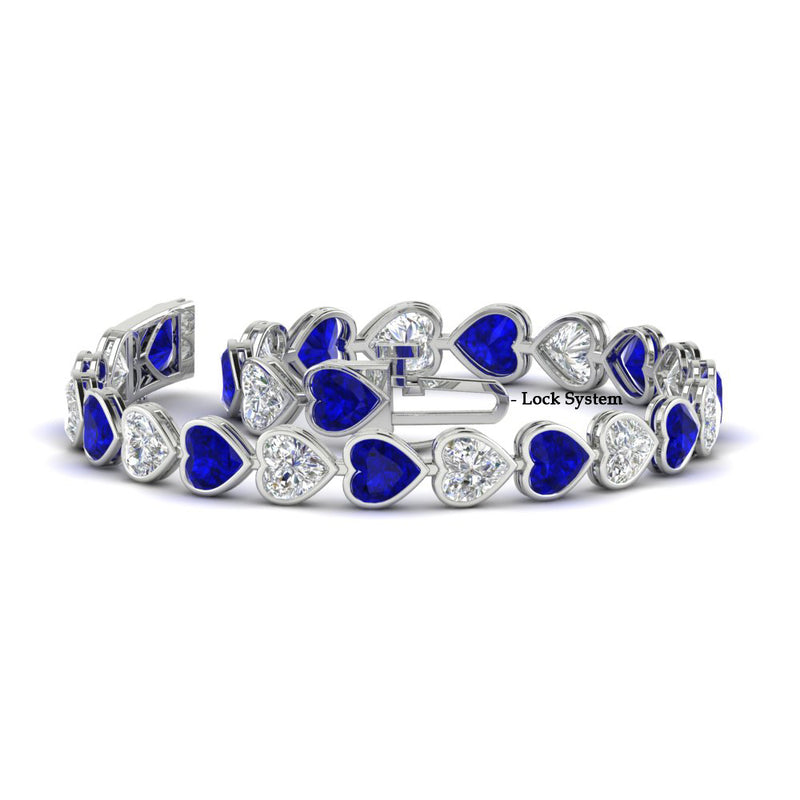 12-50-ct-bezel-tennis-bracelet-heart-shaped-diamond-with-sapphire-in-white-gold-fdbrc10581htgsablangle2-12-50-ct-nl-wg