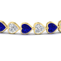 Thumbnail 49 - 12-50-ct-bezel-tennis-bracelet-heart-shaped-diamond-with-sapphire-in-yellow-gold-fdbrc10581htgsablangle2-12-50-ct-nl-yg