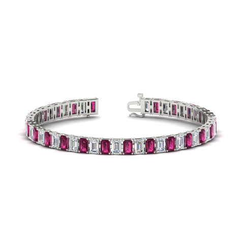 12-carat-pink-sapphire-emerald-cut-tennis-diamond-bracelet-in-white-gold-FDBRC10449EMGSADRPI-12.00CT-NL-WG.jpg