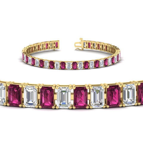 12-carat-pink-sapphire-emerald-cut-tennis-diamond-bracelet-in-yellow-gold-FDBRC10449EMGSADRPIANGLE2-12.00CT-NL-YG.jpg