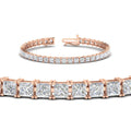 Thumbnail 1 - 12-carat-princess-cut-basket-tennis-bracelet-in-rose-gold-fdbrc10450pr-12-00-ct-angle2-nl-rg_244a6318-b394-4822-b18e-5648c53894e2