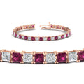 Thumbnail 11 - 12-carat-princess-cut-pink-sapphire-basket-tennis-bracelet-in-rose-gold-FDBRC10450PRGSADRPIANGLE2-12.00CT-NL-RG_88e7ea96-5b58-45dc-94ad-5beaab1ec789