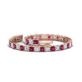 Thumbnail 13 - 12-carat-princess-cut-pink-sapphire-basket-tennis-bracelet-in-rose-gold-FDBRC10450PRGSADRPIANGLE4-12.00CT-NL-RG_162b51c3-dc31-486c-9ede-0aed0eb2555d