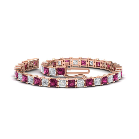 12-carat-princess-cut-pink-sapphire-basket-tennis-bracelet-in-rose-gold-FDBRC10450PRGSADRPIANGLE4-12.00CT-NL-RG_162b51c3-dc31-486c-9ede-0aed0eb2555d