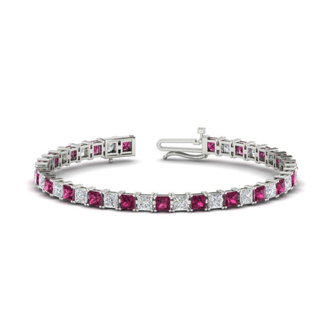 12-carat-princess-cut-pink-sapphire-basket-tennis-bracelet-in-white-gold-FDBRC10450PRGSADRPI-12.00CT-NL-WG_9ab34f25-7342-4ac9-a25a-cb1319e4e5e2