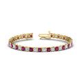 Thumbnail 55 - 12-carat-princess-cut-pink-sapphire-basket-tennis-bracelet-in-yellow-gold-FDBRC10450PRGSADRPI-12.00CT-NL-YG_5a0e8879-2f6a-4acb-b910-b54f0966dcef