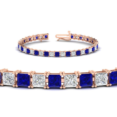 12-carat-princess-cut-sapphire-basket-tennis-bracelet-in-rose-gold-FDBRC10450PRGSABLANGLE2-12.00CT-NL-RG_5eab16f2-6c05-410f-9f0d-dcc9d61ff0a8
