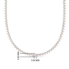 Load image into Gallery viewer, 12-carat-three-stone-diamond-cluster-gold-necklace-in-FDNK11335-(0.05CT)-NL-RG