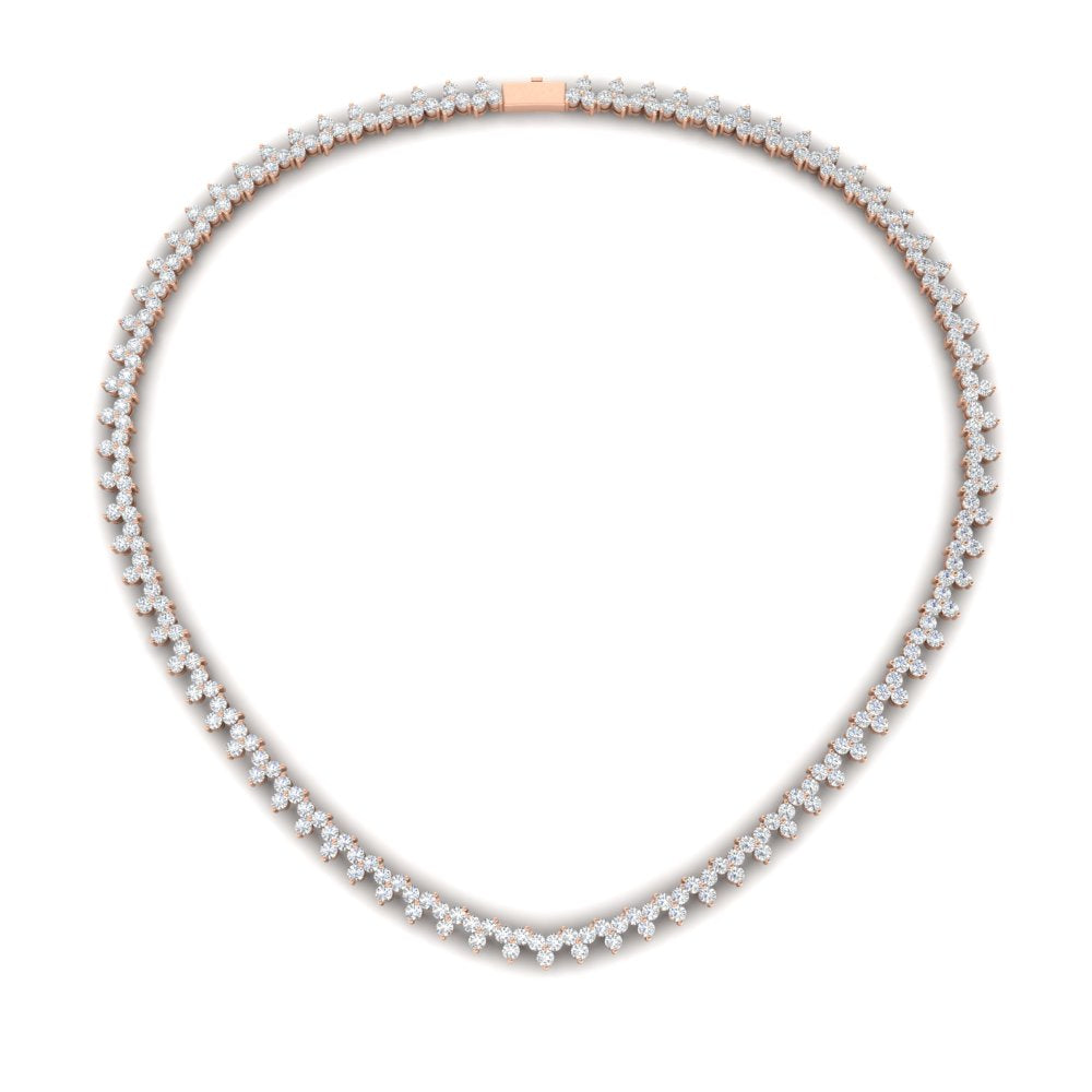 12-carat-three-stone-diamond-cluster-gold-necklace-in-FDNK11335-(0.05CT)-NL-RG