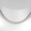 Load image into Gallery viewer, 12-carat-three-stone-diamond-cluster-gold-necklace-in-FDNK11335-(0.05CT)-NL-RG