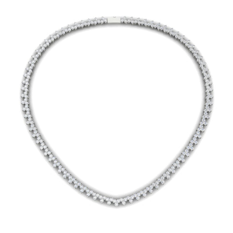12-carat-three-stone-diamond-cluster-gold-necklace-in-FDNK11335-(0.05CT)-NL-WG