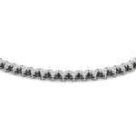 Load image into Gallery viewer, 12-carat-three-stone-diamond-cluster-gold-necklace-in-FDNK11335-(0.05CT)-NL-WG