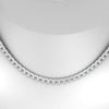 Load image into Gallery viewer, 12-carat-three-stone-diamond-cluster-gold-necklace-in-FDNK11335-(0.05CT)-NL-WG