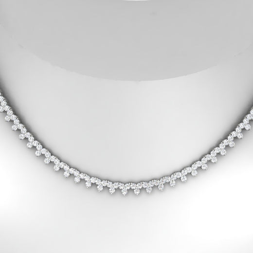 12-carat-three-stone-diamond-cluster-gold-necklace-in-FDNK11335-(0.05CT)-NL-WG