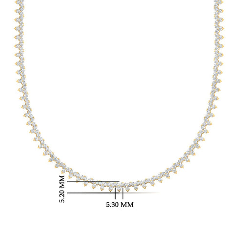 12-carat-three-stone-diamond-cluster-gold-necklace-in-FDNK11335-(0.05CT)-NL-YG