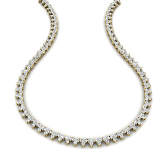 12-carat-three-stone-diamond-cluster-gold-necklace-in-FDNK11335-(0.05CT)-NL-YG
