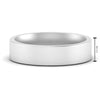 Load image into Gallery viewer, Comfort Fit Flat 4 mm Mens Wedding Band
