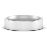 Load image into Gallery viewer, Comfort Fit Flat 4 mm Mens Wedding Band
