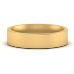 Load image into Gallery viewer, Comfort Fit Flat 4 mm Mens Wedding Band

