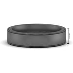 Load image into Gallery viewer, 4 mm Stepped Edge Comfort Fit Flat Mens Band
