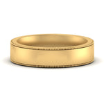 Load image into Gallery viewer, 4 mm Stepped Edge Comfort Fit Flat Mens Band
