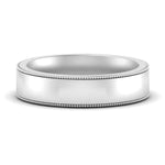 Load image into Gallery viewer, 4 mm Stepped Edge Comfort Fit Flat Mens Band
