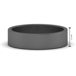 Load image into Gallery viewer, 5 mm Flat Gold Wedding Band
