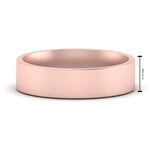 Load image into Gallery viewer, Light Weight Flat 4 mm Mens Wedding Band
