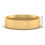 Load image into Gallery viewer, Light Weight Flat 4 mm Mens Wedding Band
