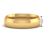 Load image into Gallery viewer, 5 mm Wedding Band Classic Comfort Fit
