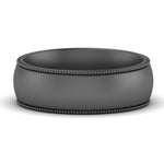 Load image into Gallery viewer, 4 mm Milgrain Comfort Fit Mens Wedding Band
