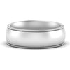 Load image into Gallery viewer, 4 mm Milgrain Comfort Fit Mens Wedding Band