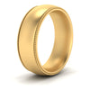 Load image into Gallery viewer, 4 mm Milgrain Comfort Fit Mens Wedding Band