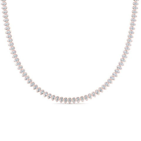 13-ct.-bezel-diamond-teardrop-tennis-eternity-necklace-in-FDNK10584-0.10CT-NL-RG