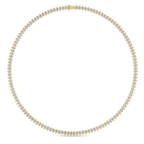 13-ct.-bezel-diamond-teardrop-tennis-eternity-necklace-in-FDNK10584-0.10CT-NL-YG