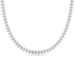 Load image into Gallery viewer, 13.50-carat-bezel-necklace-teardrop-diamond-in-FDNK10579-(0.25CT)-NL-WG