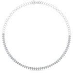 Load image into Gallery viewer, 13.50-carat-bezel-necklace-teardrop-diamond-in-FDNK10579-(0.25CT)-NL-WG
