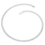 Load image into Gallery viewer, 13.50-carat-bezel-necklace-teardrop-diamond-in-FDNK10579-(0.25CT)-NL-WG