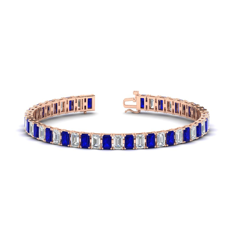 14-ct-emerald-cut-sapphire-tennis-diamond-bracelet-in-rose-gold-FDBRC10449EMGSABL-14.00CT-NL-RG.jpg