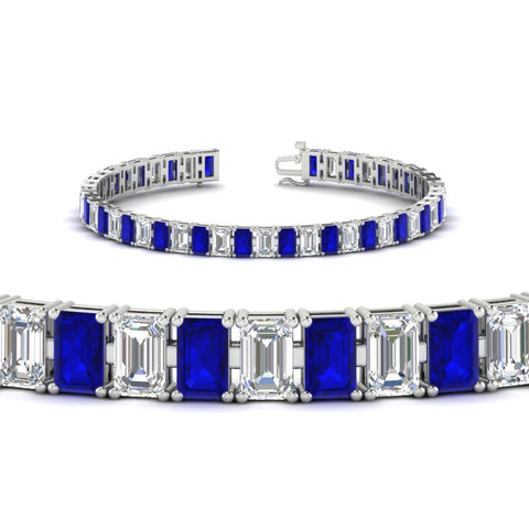 14-ct-emerald-cut-sapphire-tennis-diamond-bracelet-in-white-gold-FDBRC10449EMGSABLANGLE2-14.00CT-NL-WG.jpg