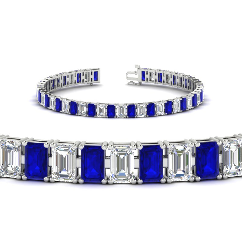 14-ct-emerald-cut-sapphire-tennis-diamond-bracelet-in-white-gold-FDBRC10449EMGSABLANGLE2-14.00CT-NL-WG.jpg