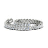 Load image into Gallery viewer, 14.40-carat-emerald-diagonal-tennis-bracelet-in-white-gold-fdbrc11518angle4-14-40-ct-nl-wg.jpg?v=1764931836