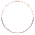 Load image into Gallery viewer, 14.50-ct.-diamond-teardrop-bezel-necklace-in-FDNK10579-(0.30CT)-NL-RG