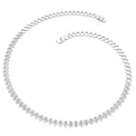 Load image into Gallery viewer, 14.50-ct.-diamond-teardrop-bezel-necklace-in-FDNK10579-(0.30CT)-NL-WG