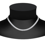 Load image into Gallery viewer, 14.50-ct.-diamond-teardrop-bezel-necklace-in-FDNK10579-(0.30CT)-NL-WG