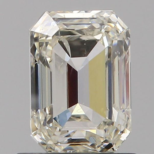 1.00 Carat Emerald Cut Natural Diamond I1 L