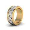 Load image into Gallery viewer, 2 Tone X Pattern Comfort Fit Band