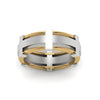 Load image into Gallery viewer, Dual Tone Mens Engagement Ring